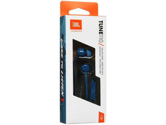 Гарнитуры JBL T110 синий